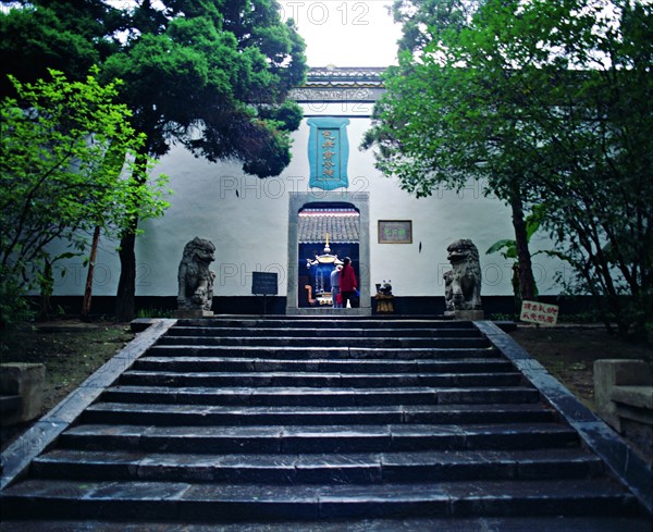 The memorial temple of Bao Zheng in Hefei,Anhui,China