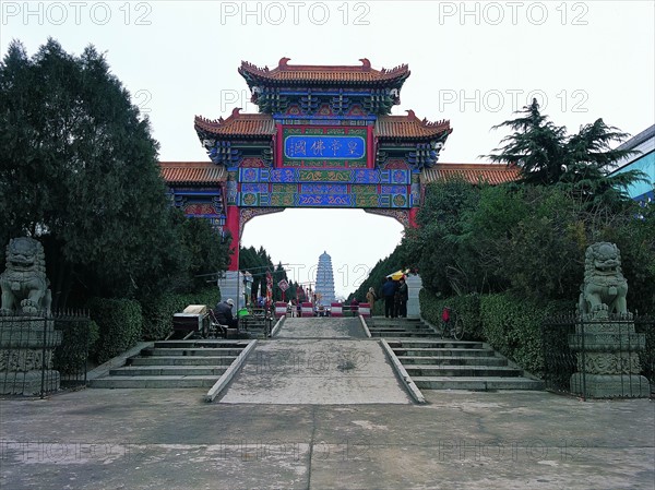 Famen Temple in Xi'an,China