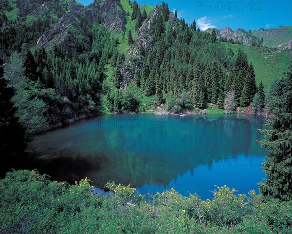 Tianchi lake, Xinjiang,China