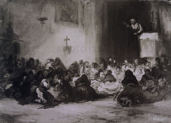 Lucas Velázquez, The sermon