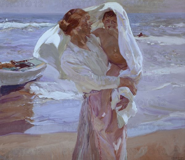 Sorolla, Coming Out of the Bath