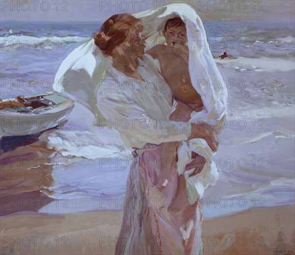 Sorolla, En sortant du bain