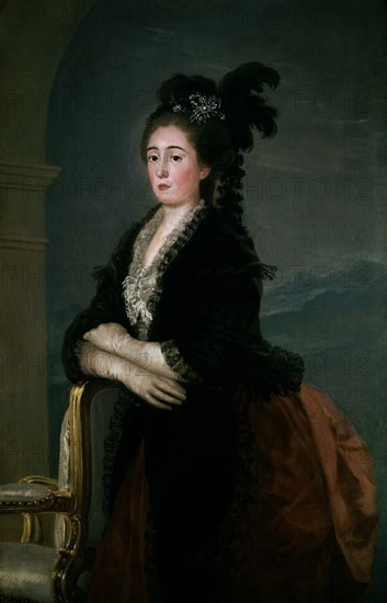 Goya, Portrait de Maria Teresa de Borbon