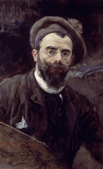 Pradilla Ortiz, Self-portrait