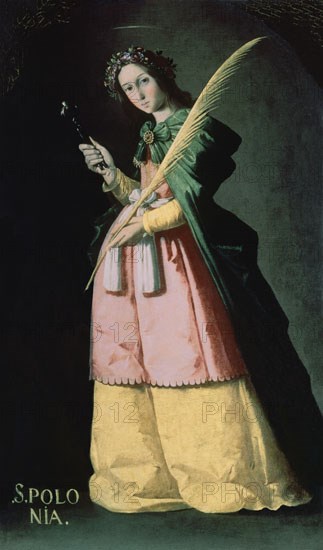 Zurbaran, St Apolonia