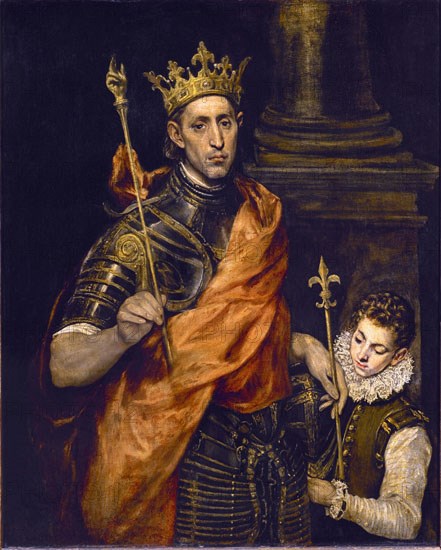Le Greco, Saint Louis roi de France