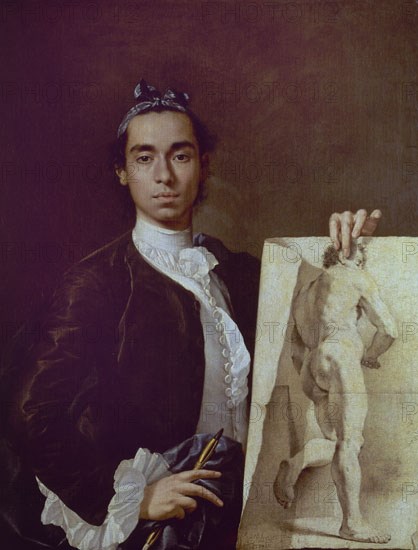 Melendez, Autoportrait