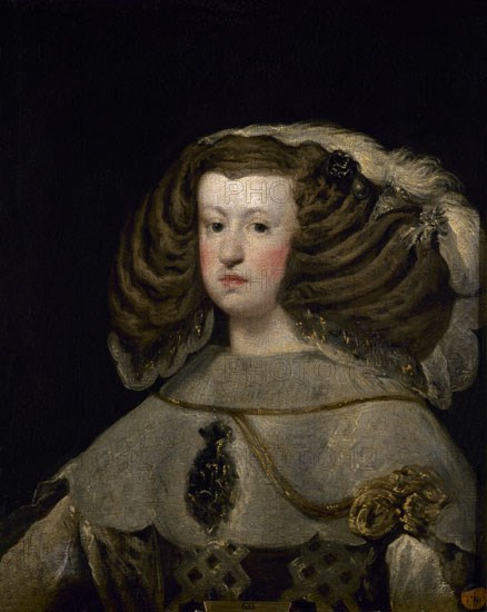 Vélasquez, La Reine Marianne d'Autriche