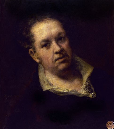 Goya, Autoportrait