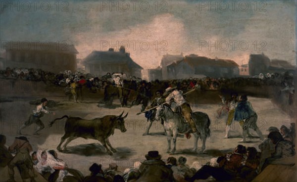 Goya, Course de taureaux