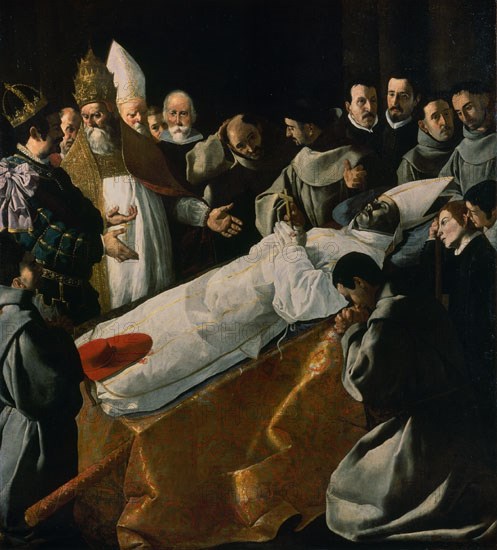 Zurbaran, L'Exposition du corps de saint Bonaventure