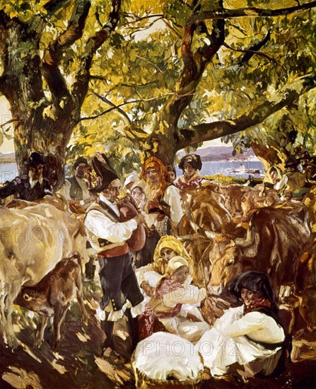 Sorolla, Fête patronale en Galice