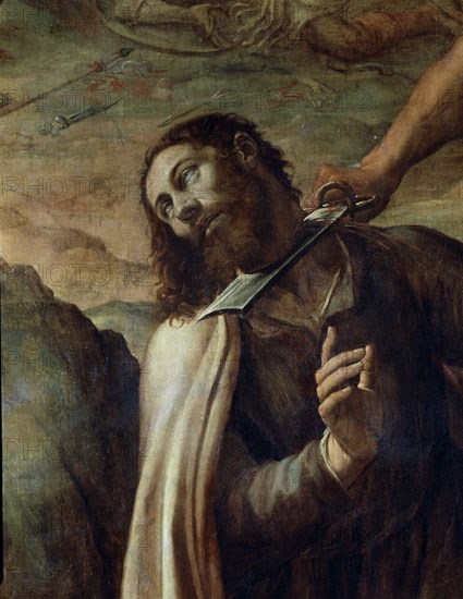 Navarrete el Mudo, Saint Jacques égorgé