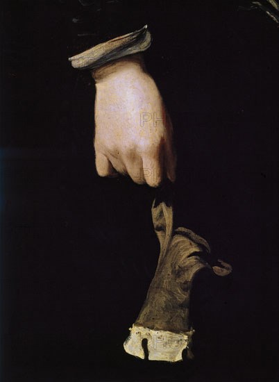 Velázquez, Portrait of the Infante Don Carlos (detail)