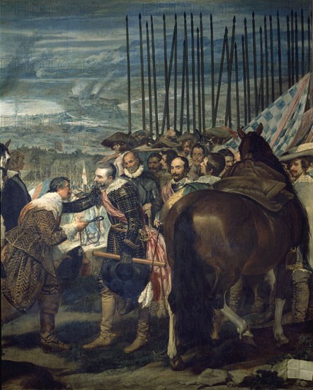 Velázquez, The Surrender of Breda (detail)