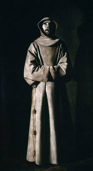 Zurbaran, Saint François d'Assise