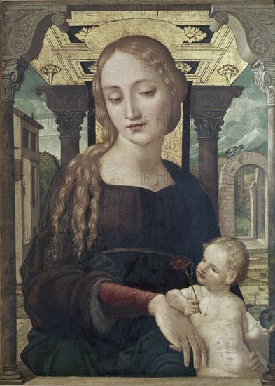 Vierge avec enfant