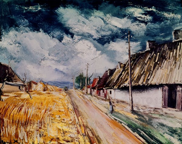 Vlaminck, Thatched Cottages