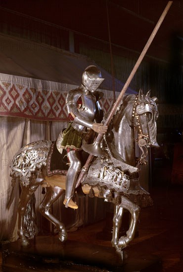 Charles V's Armor by war light cavalry