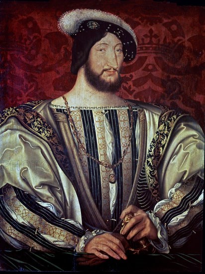 Clouet, Portrait de François 1er, roi de France