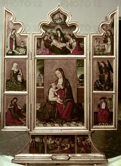 Martinez, Triptych of Madonna