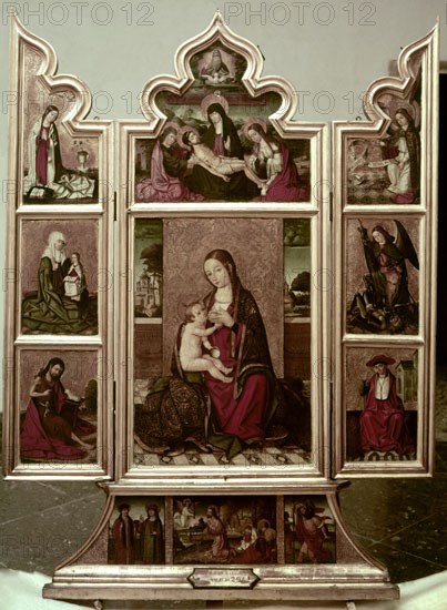 Martinez, Triptyque de la Vierge