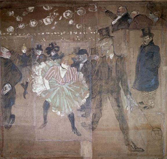 Toulouse-Lautrec, La danse de Gouline