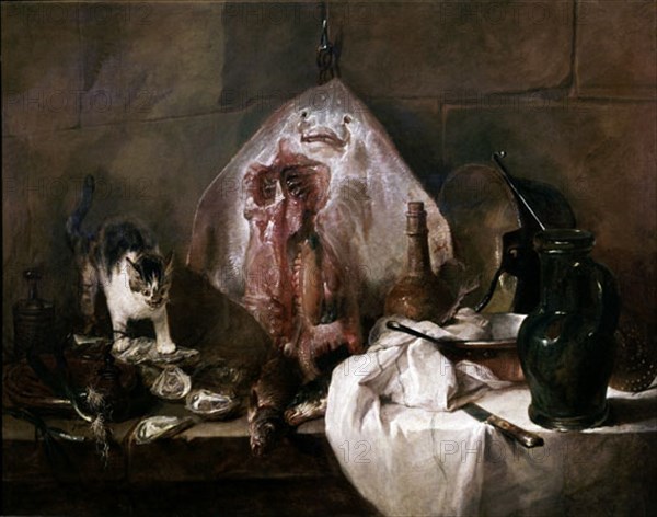 Chardin, La Raie