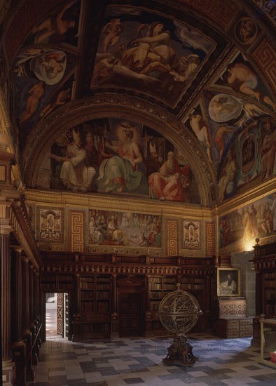 Intérieur de la bibliothèque de l’Escurial