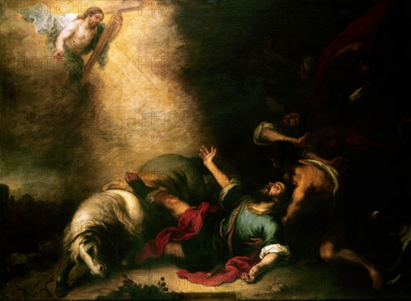 Murillo, La Conversion de Saint Paul