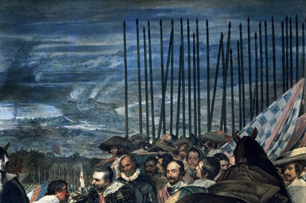 Velázquez, The Surrender of Breda (detail)