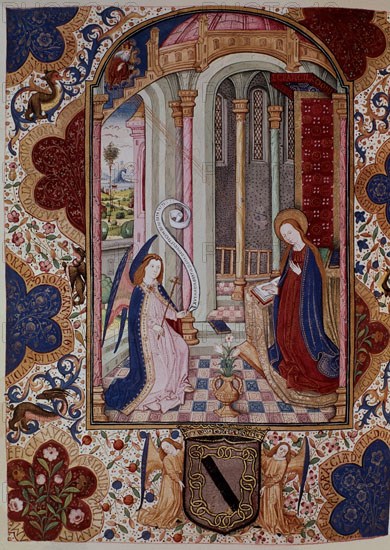 Zuñiga's codex : The Annunciation