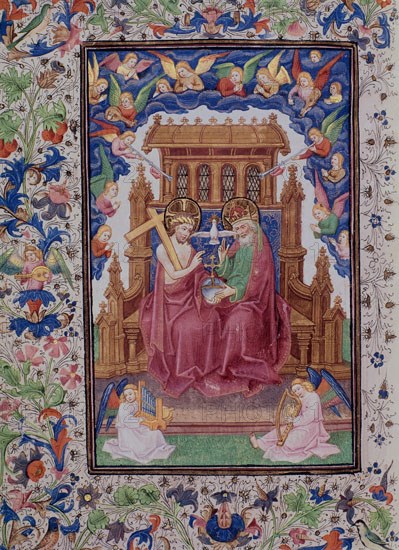 Codex de Fernando le catholique : la très sainte trinité