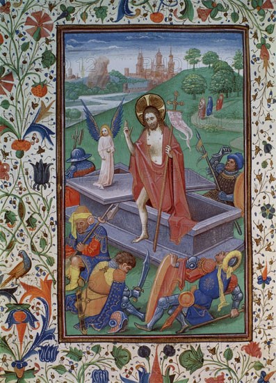 Codex Fernand le Catholique : Résurrection du Christ