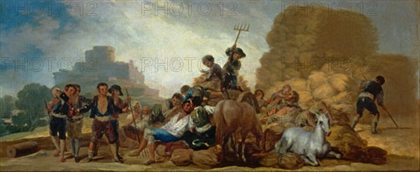 Goya, La Moisson ou l'Eté