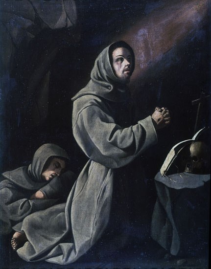 Zurbaran, Saint François