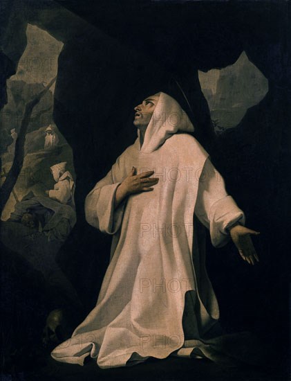 Zurbaran, Moine