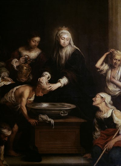 Murillo, Sainte Isabelle guérissant les malades