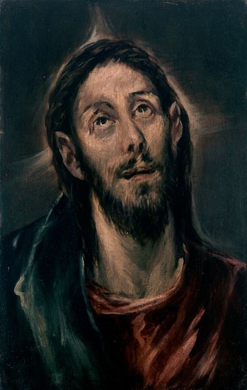 Atributed to El Greco, Christ's Face