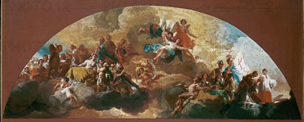 Goya, The Regina Martyrum cupola