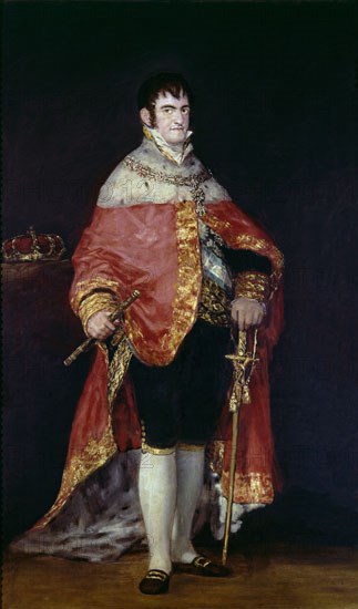 Goya, Fernand VII - dernier roi absolutiste
