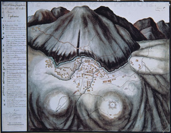 Plan des salines de Colombie