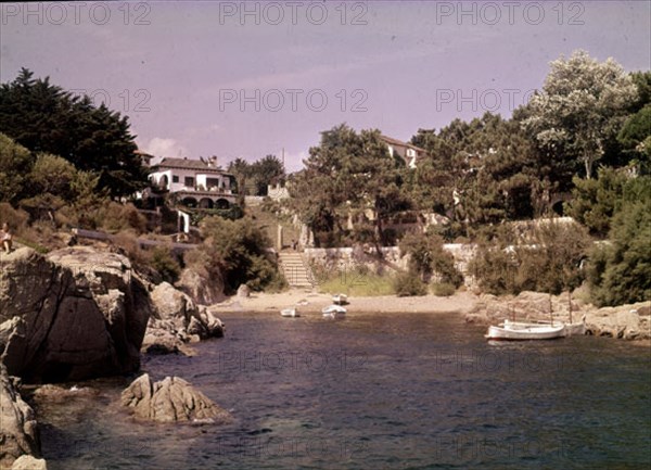 Vue depuis la mer