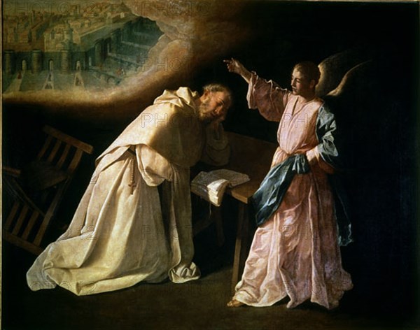 Zurbarán, Vision de Saint Pierre Nolasque