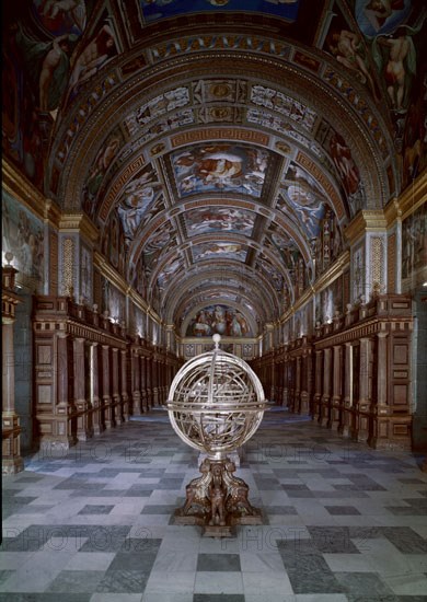 Library of the monastery San Lorenzo del Escorial