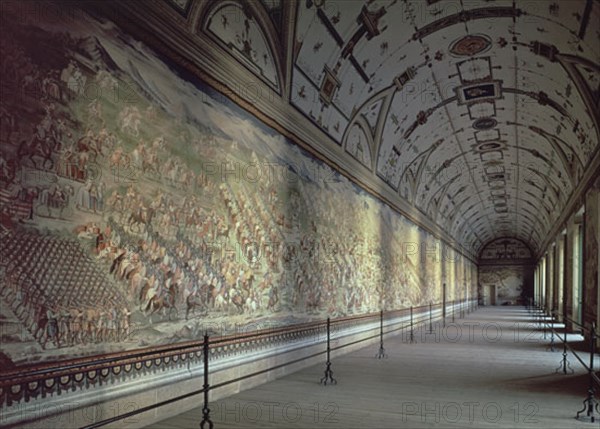 Monastery of the Escorial's hall of battles