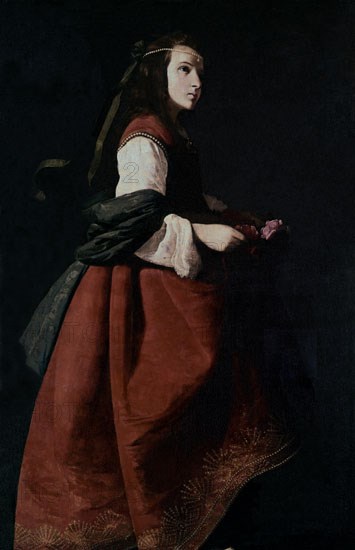 Zurbaran, Saint Casilda Child