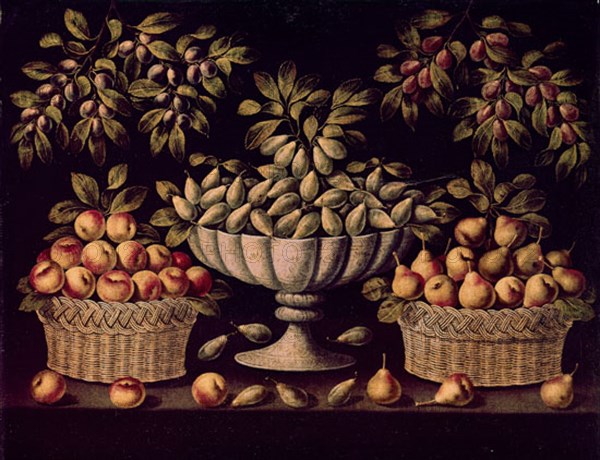 Nature morte de fruits