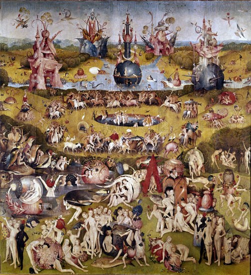 Bosch, The Garden of Earthly Delights (detail)