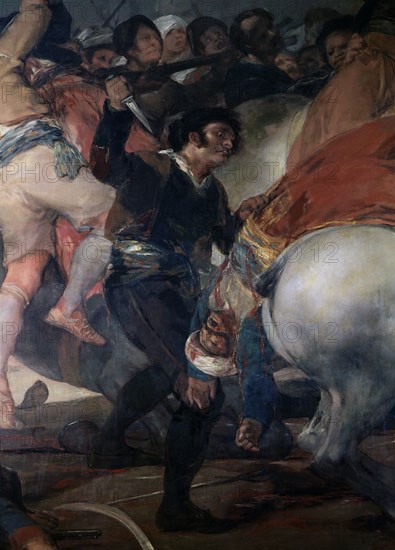 Goya, Dos de Mayo (détail)